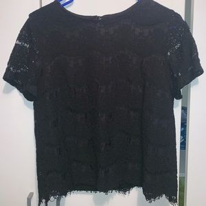 3/$10 Black Monteau Top